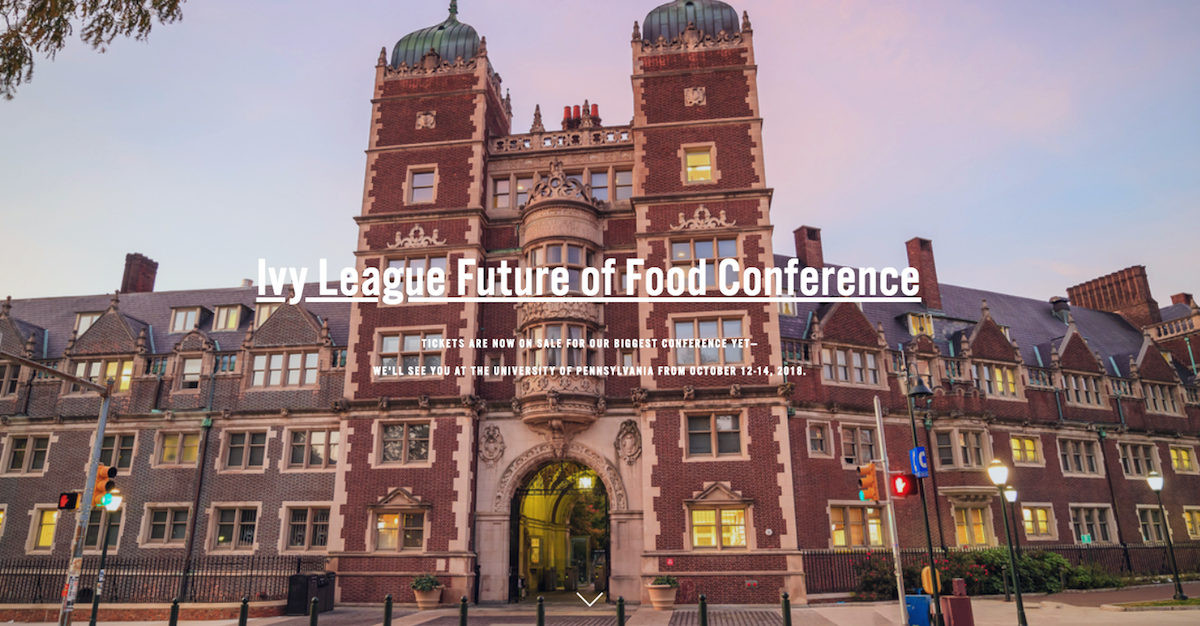 IVYFFC 2018 League Future of Food Conference speaker David Benzaquen