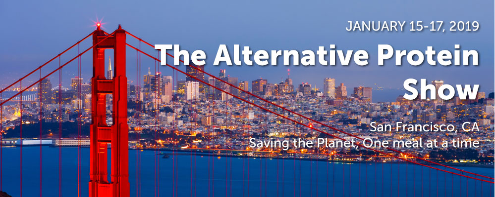 The Alternative Protein Show in San Francisco, January 2019