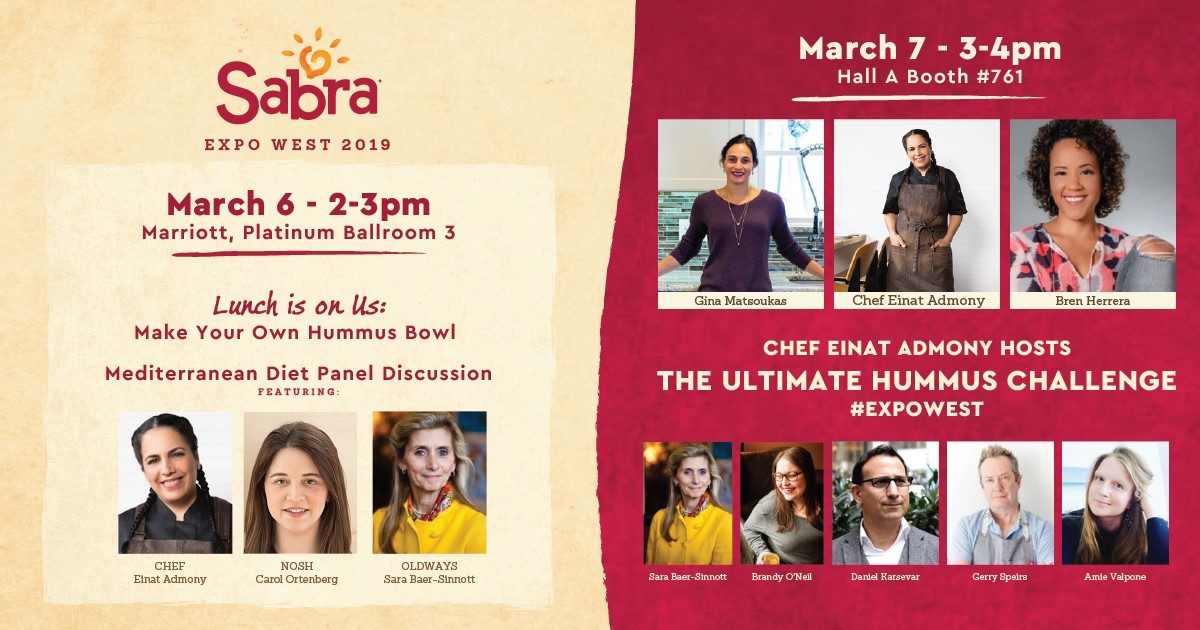 Sabra Hummus Challenge at Expo West 2019