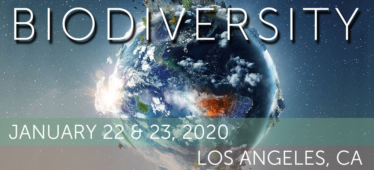 Biodiversity speaking engagement - Plant-Based Solutions - Merchants Exchange Club, Los Angeles, Jan 2020